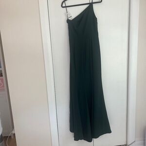 Amsale Sloan crepe Hunter Bridesmaid Dress (new with tags)